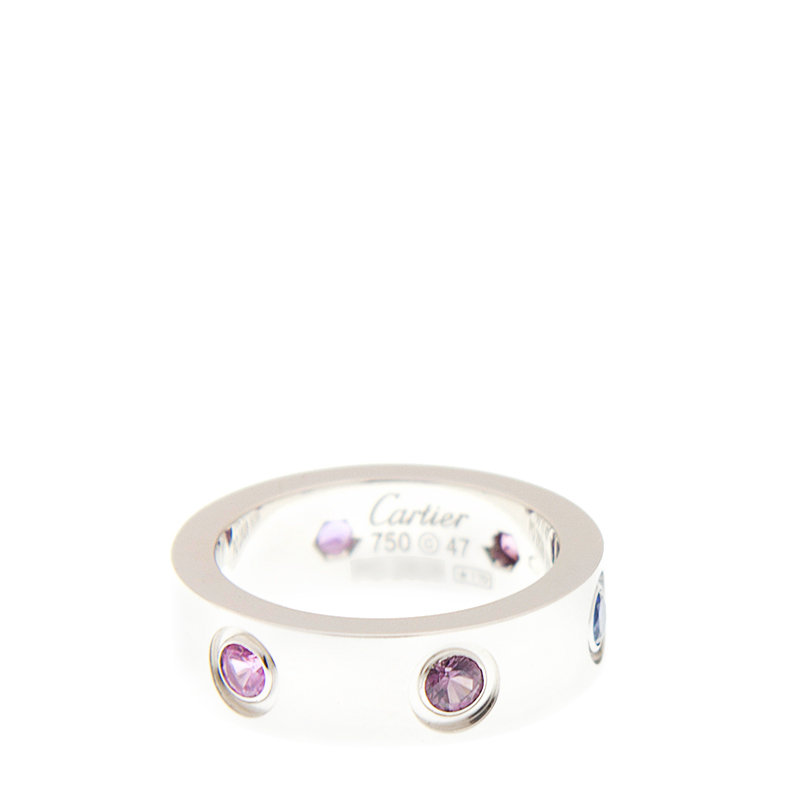Replica NEW CARTIER LOVE RING B4090547 18KT WHITE GOLD  SILVER
