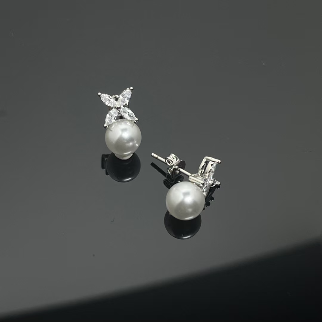 Replica Tiffany Victoria Pearl Earrings