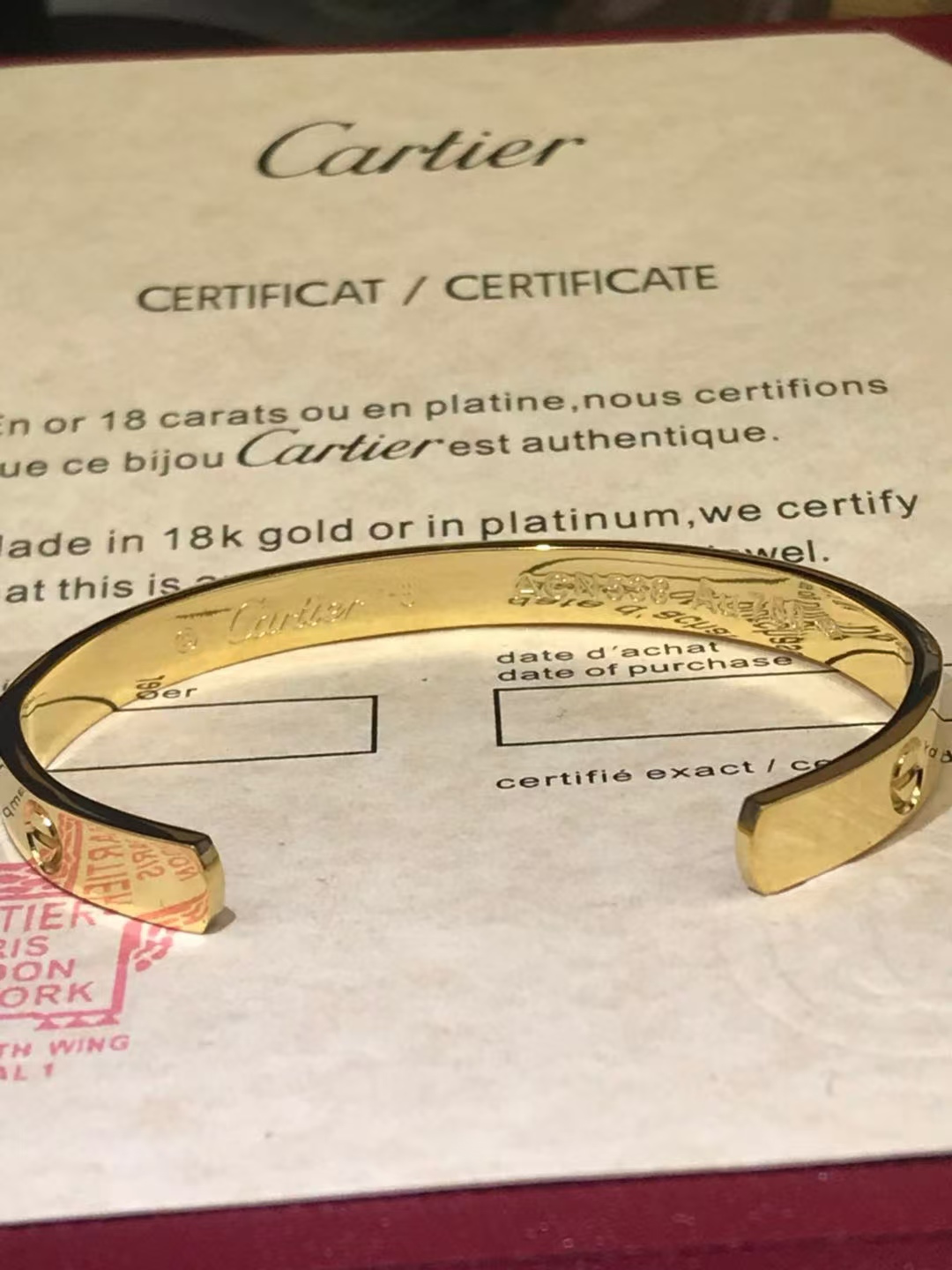 Replica Cartier LOVE Bracelet