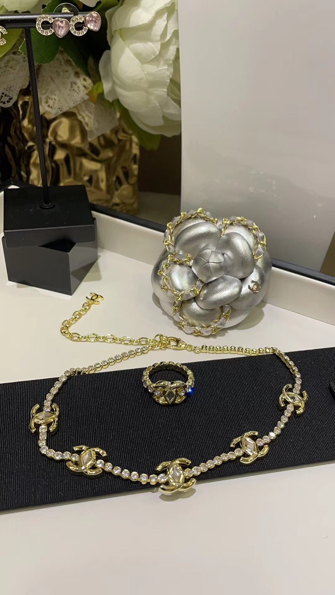 Replica Chanel Jennie Celebrity Style Choker Necklace