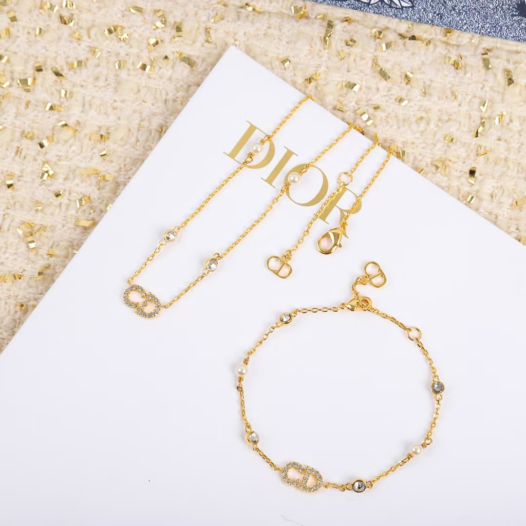 Replica Dior CD Diamond Bracelet