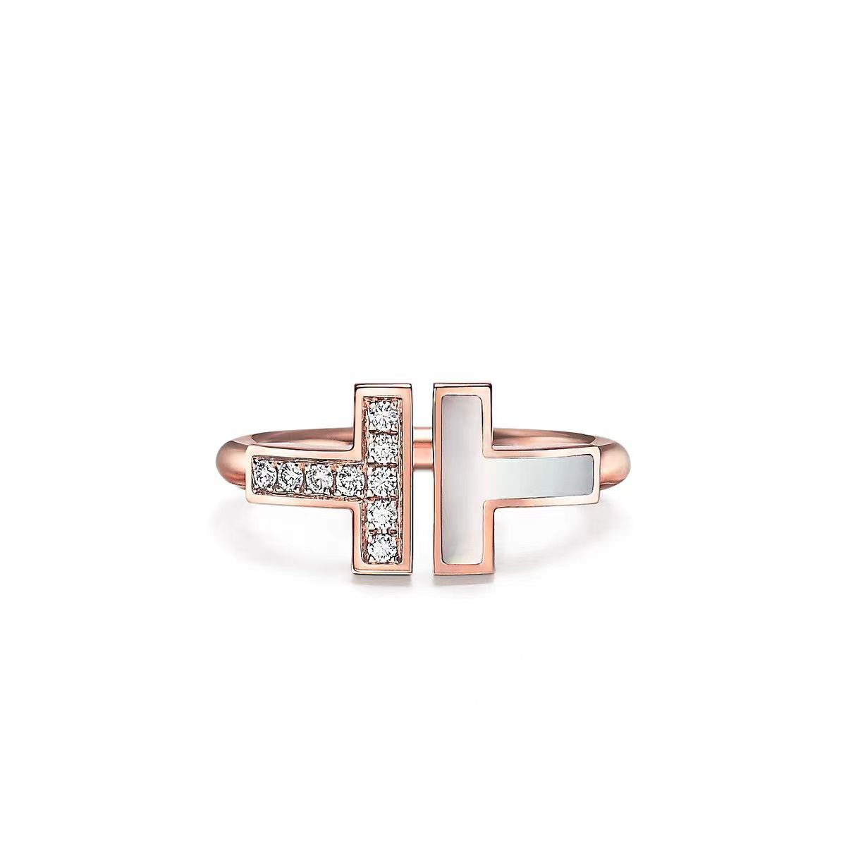 Replica Tiffany Doube T Rings