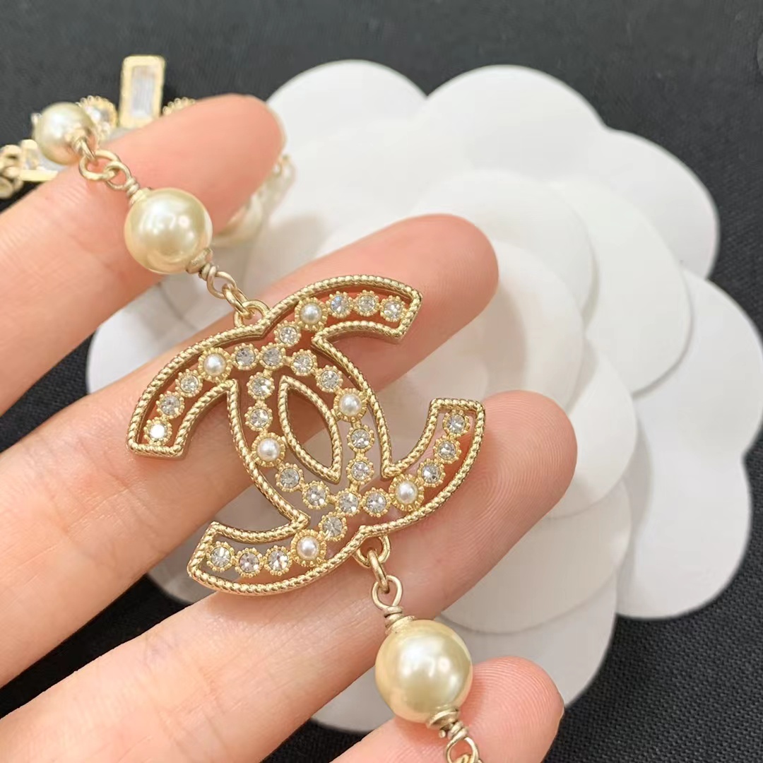 Replica Chanel Luxury Prom Pearl Necklace