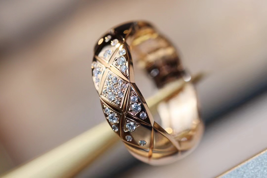 Replica Chanel Rose Gold Coco Crush Ring