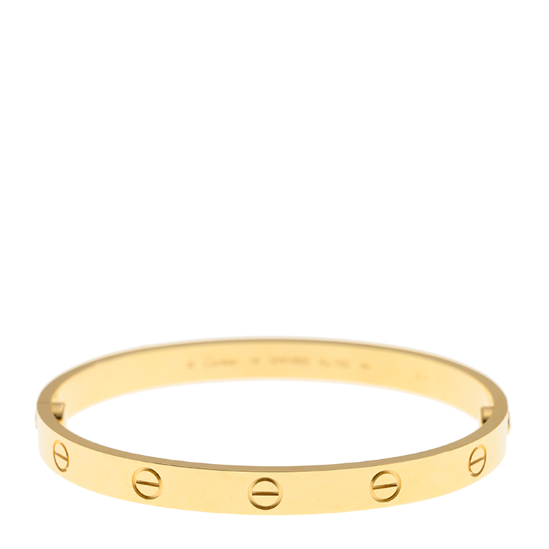 Replica NEW CARTIER LOVE BRACELET B6067518 18kt YELLOW GOLD GOLD