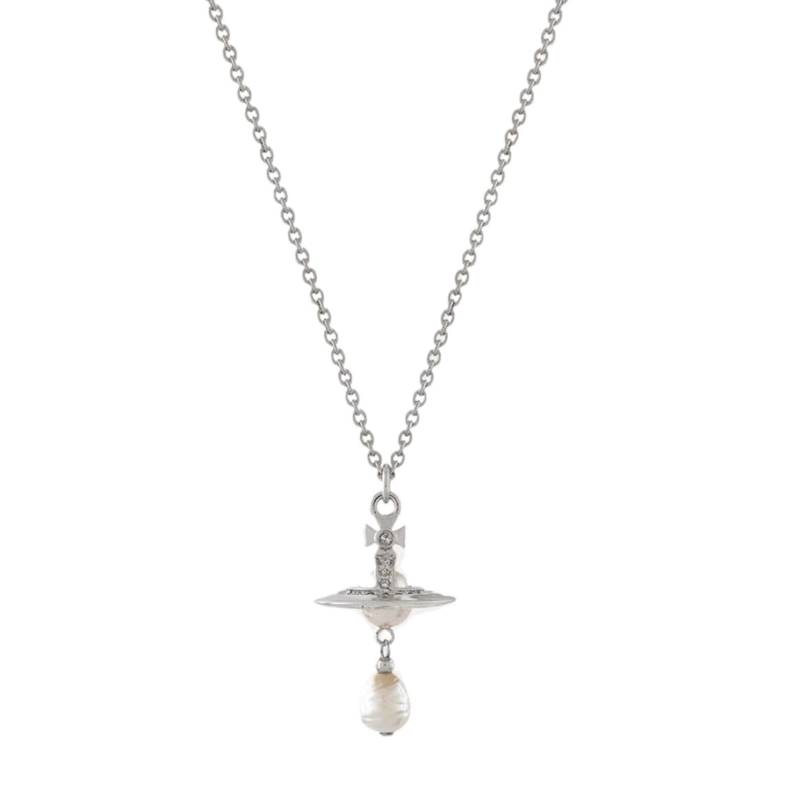 Replica Vivienne Westwood Teardrop Saturn Necklace