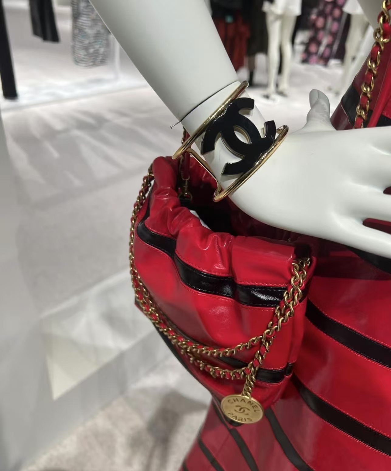 Replica Chanel CUFF Funky Exaggerated Geometric Bangle Bracelet