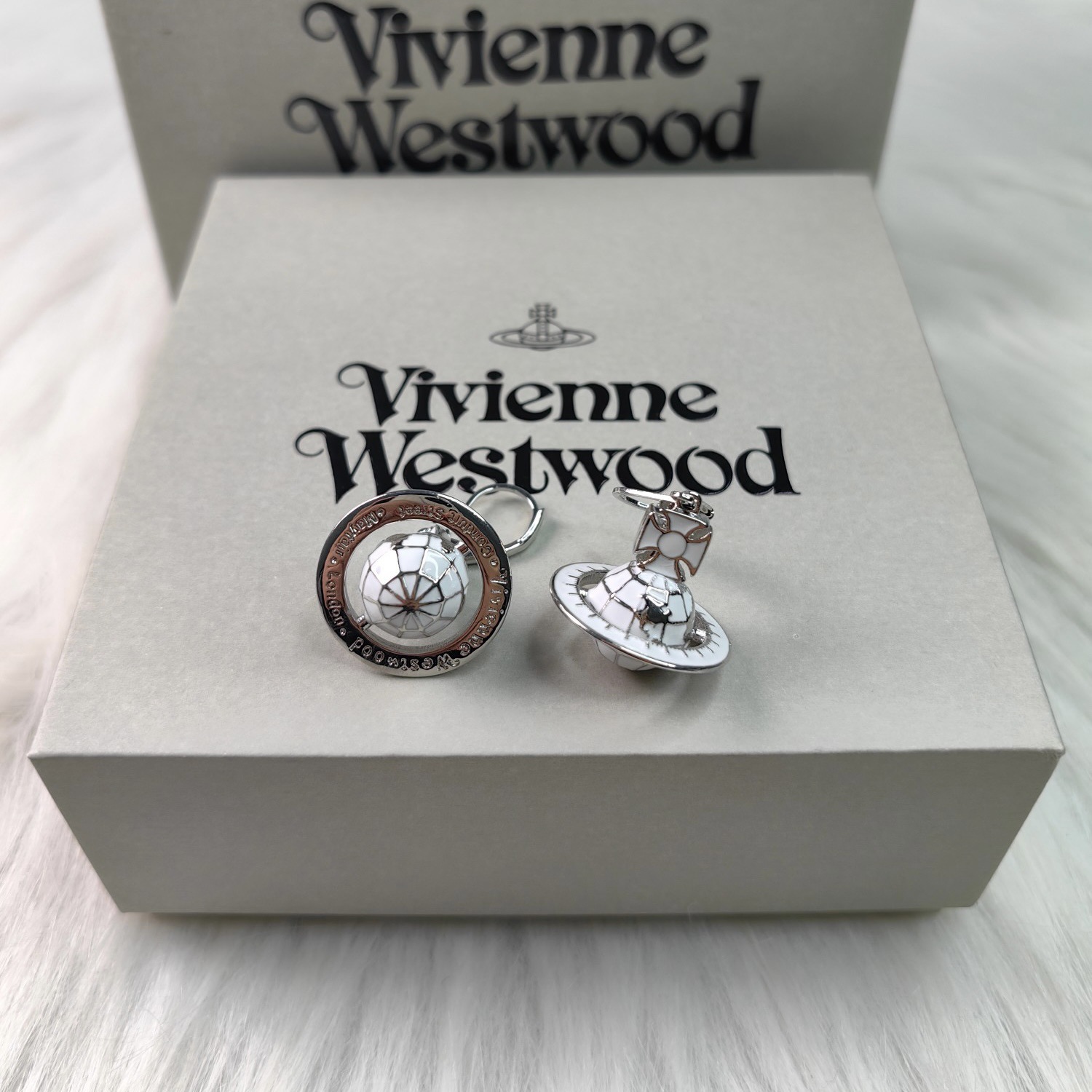 Replica Vivienne Westwood Galileo's Globe Saturn Earrings