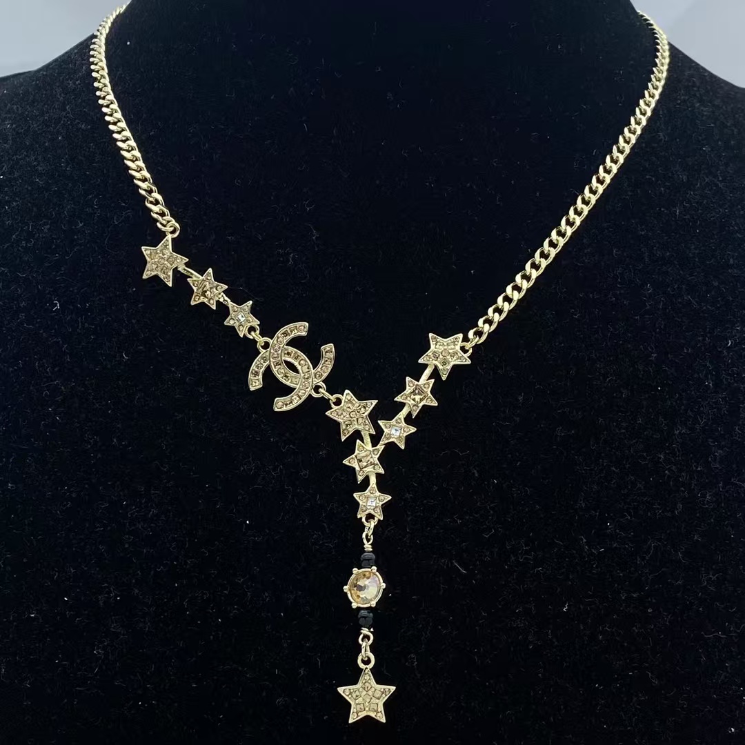Replica Chanel Star Drop Y Necklace