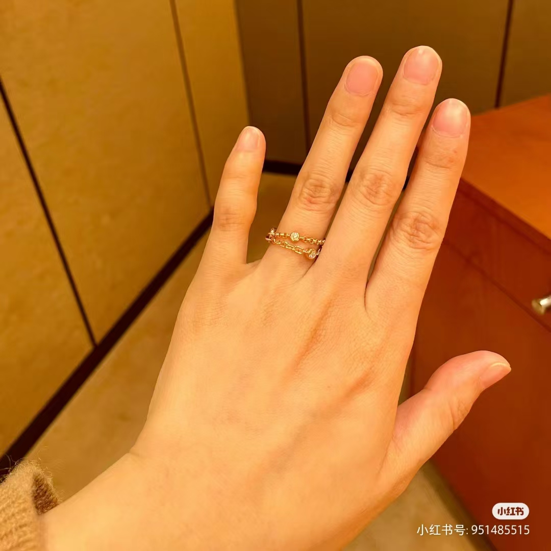 Replica Hermes Chaine D'ancre Enchainee Ring