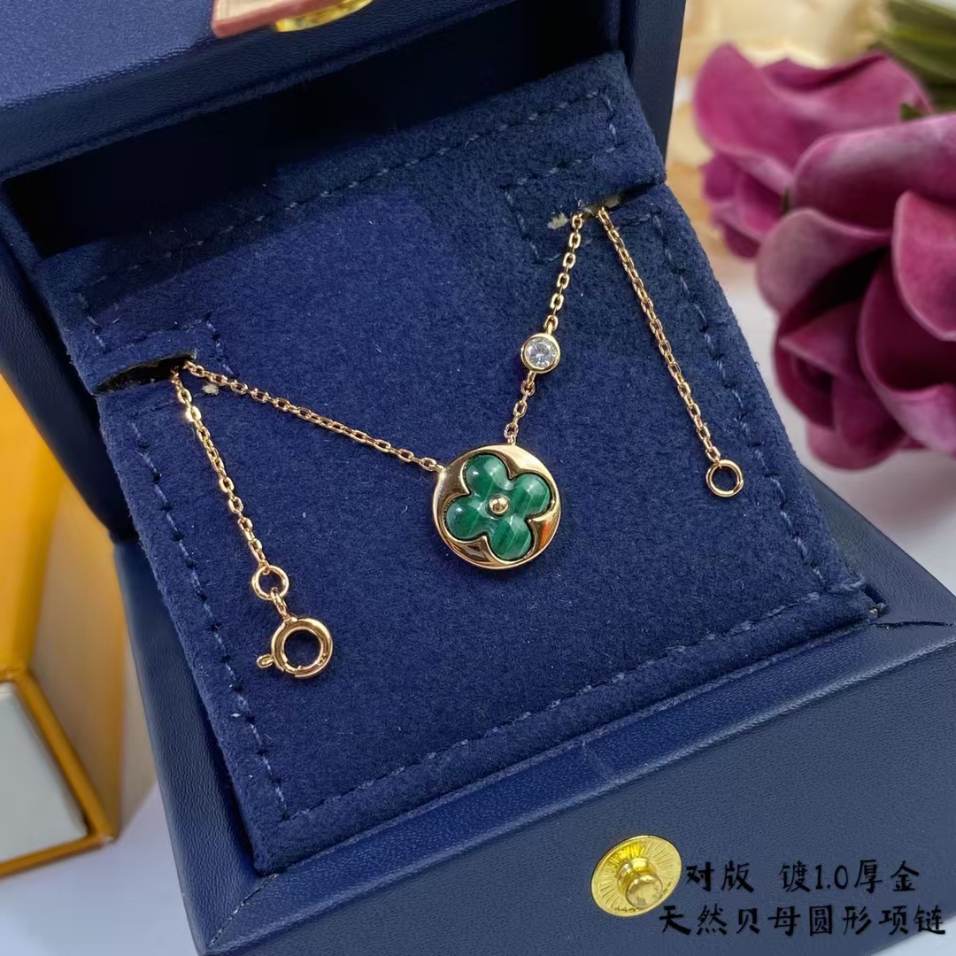Replica Louis Vuitton Color Blossom Sun Pendant Necklaces