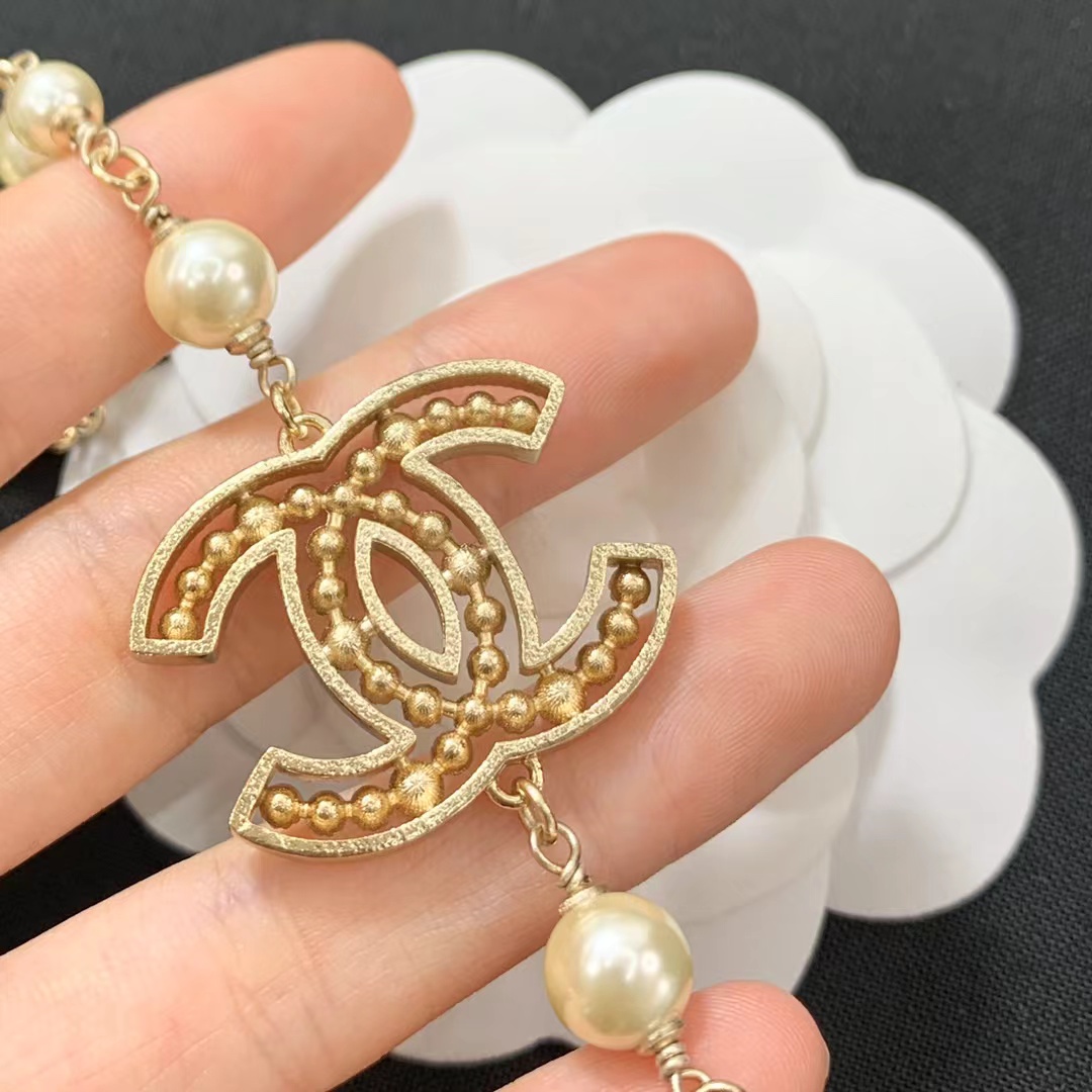 Replica Chanel Luxury Prom Pearl Necklace