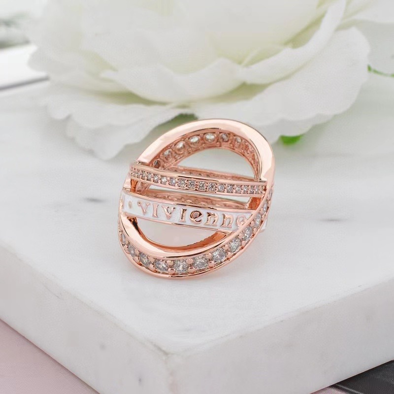 Replica Vivienne Westwood Saturn Three Stacked Ring