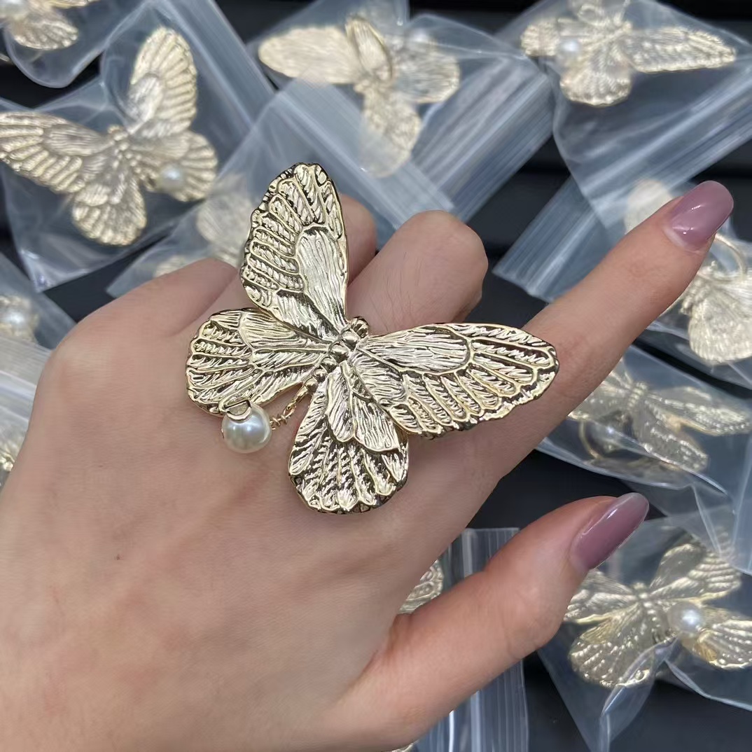 Replica Dior Super Big Butterfly Ring