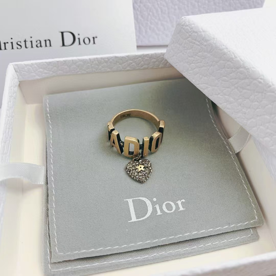 Replica Dior JADIOR Heart Dangle Ring