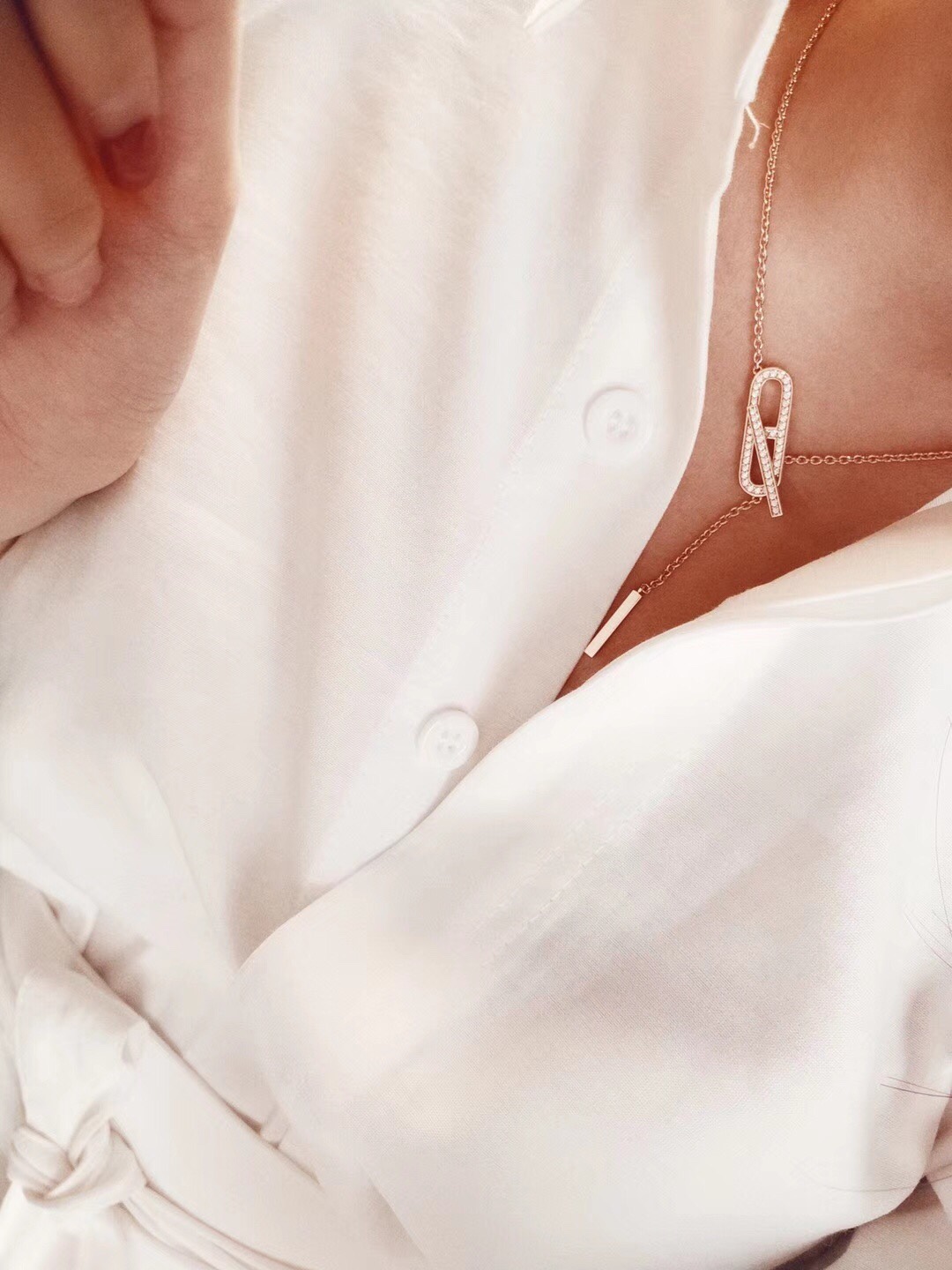 Replica Hermes Hot Sale Pig Nose Necklace