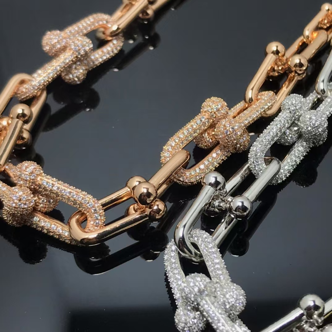 Replica Tiffany HardWear Graduated Link Necklace