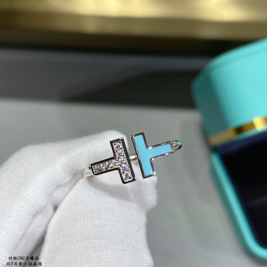 Replica Tiffany Double T Ring