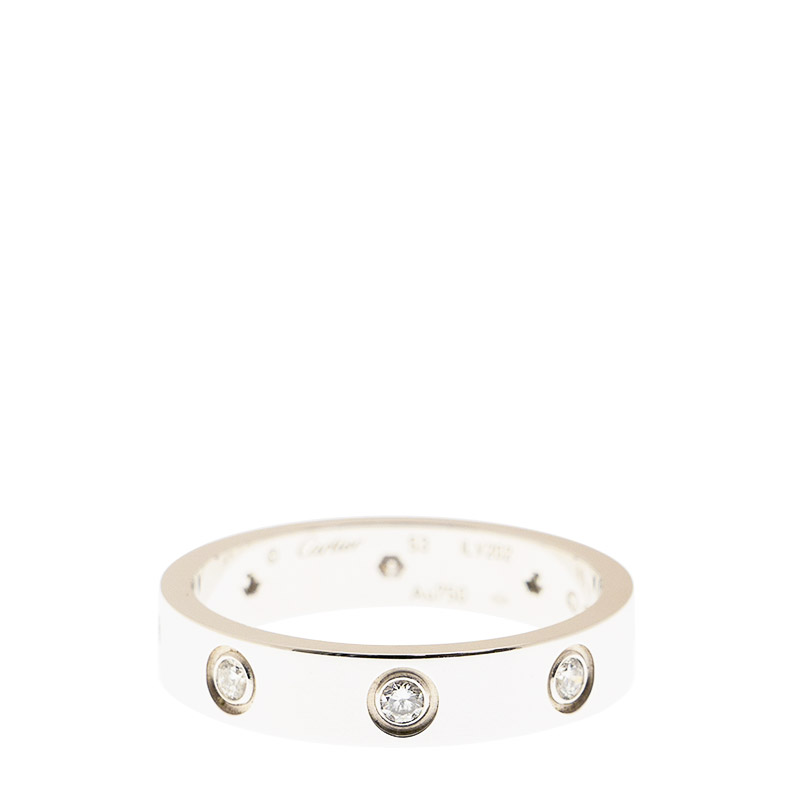 Replica NEW CARTIER LOVE RING B4050653 18kt WHITE GOLD  SILVER
