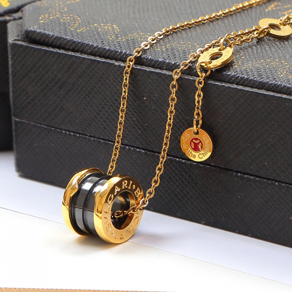 Replica Bvlgari Save the Children Small Red Pendant Necklace