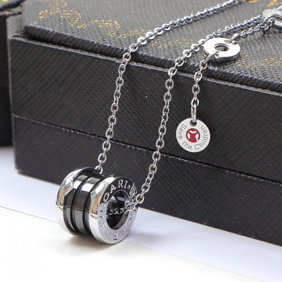 Replica Bvlgari Save the Children Small Red Pendant Necklace