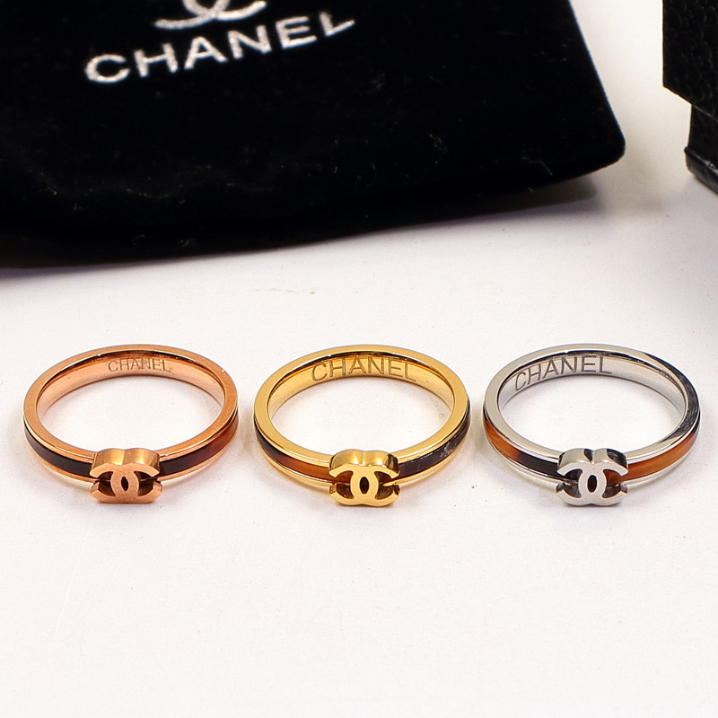 Replica Chanel leopard print ring narrow version tail ring