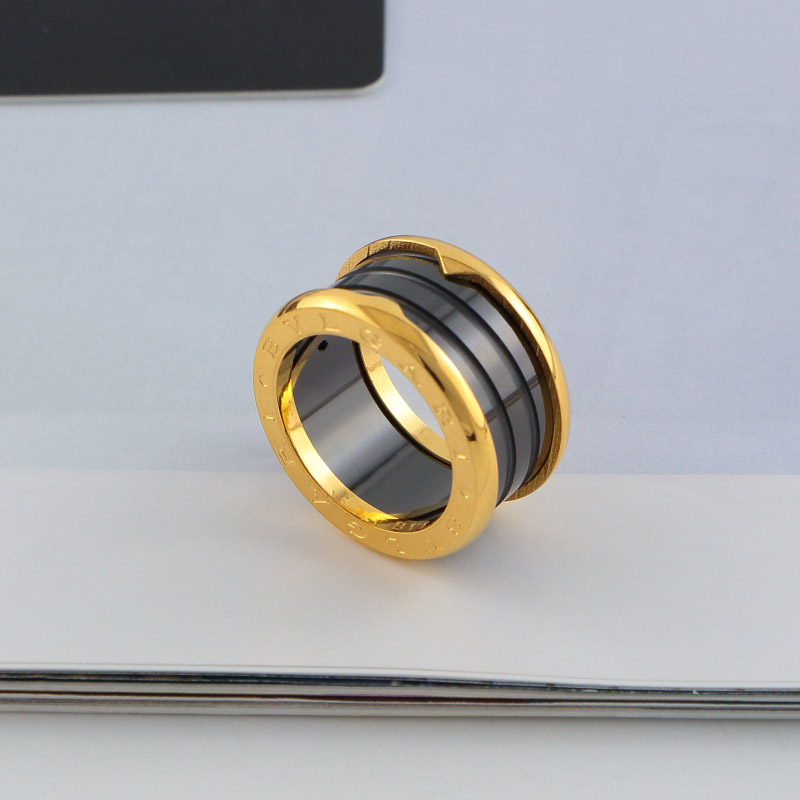 Replica Bvlgari Wide Ceramic Ring