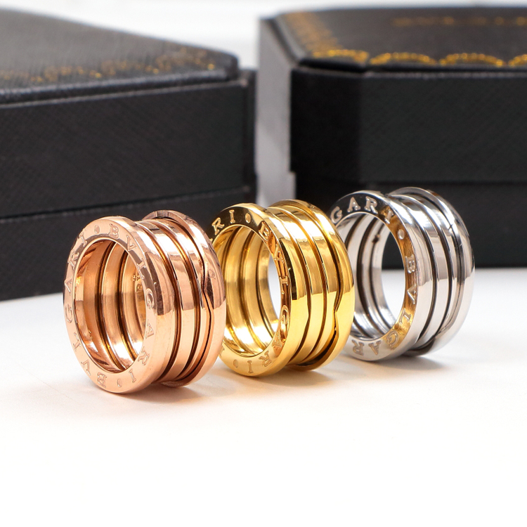 Replica Bvlgari curved spring ring