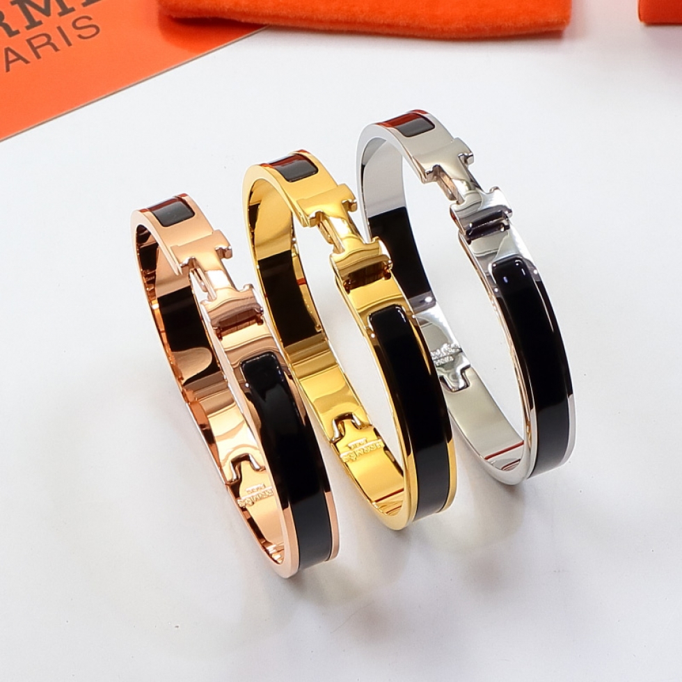 Replica Hermes colorful H buckle bracelet