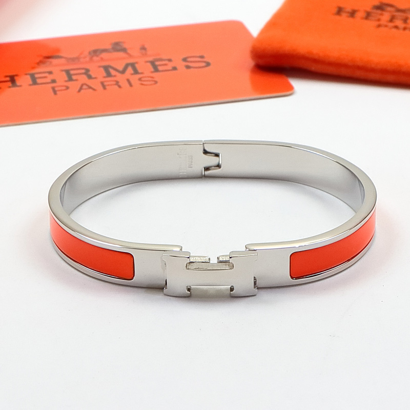 Replica Hermes colorful H buckle bracelet