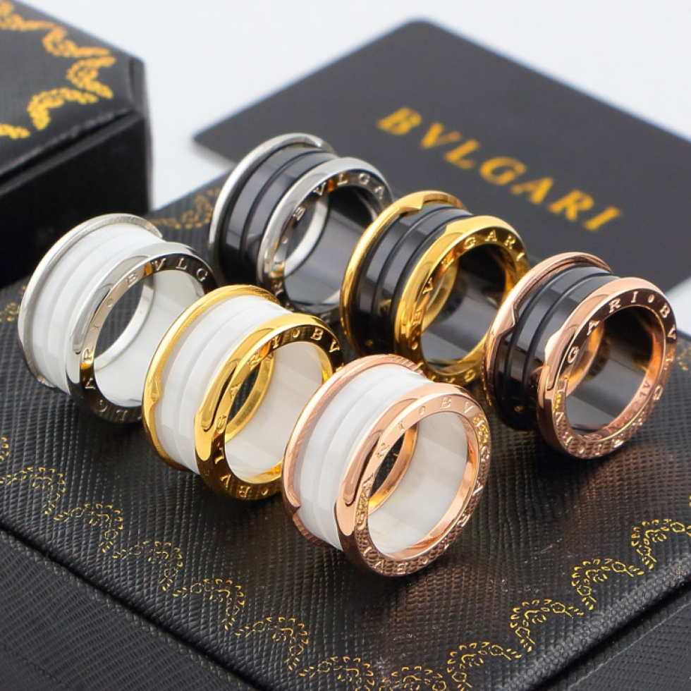 Replica Bvlgari Wide Ceramic Ring