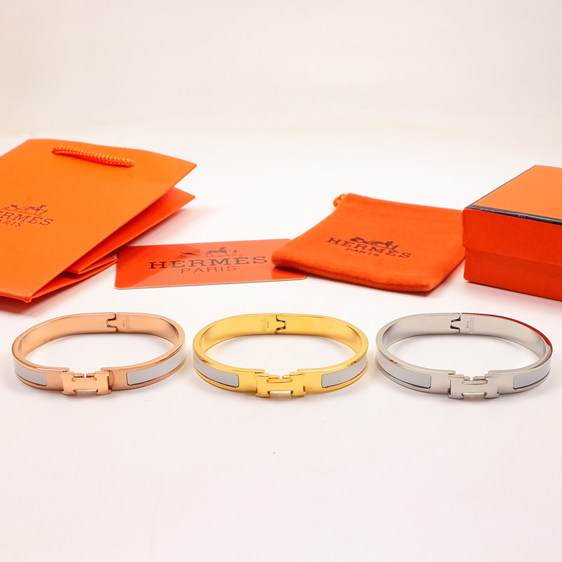 Replica Hermes colorful H buckle bracelet
