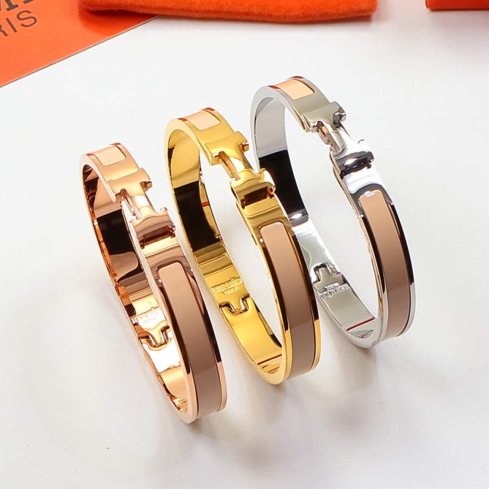 Replica Hermes colorful H buckle bracelet