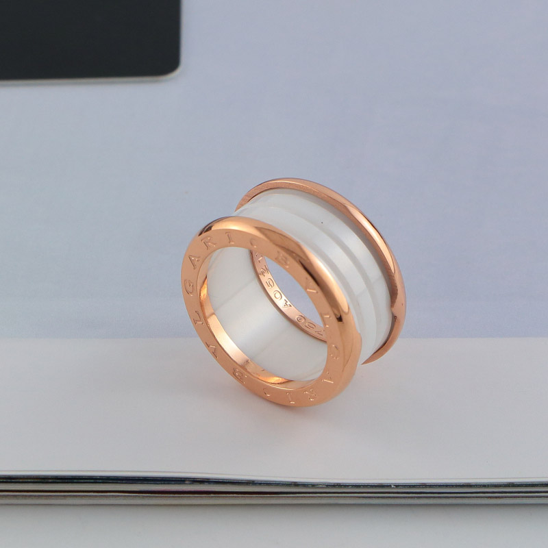 Replica Bvlgari Wide Ceramic Ring