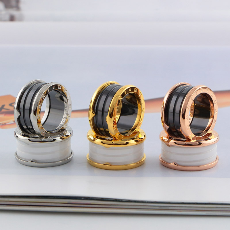 Replica Bvlgari Wide Ceramic Ring