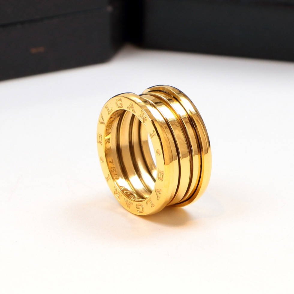Replica Bvlgari curved spring ring