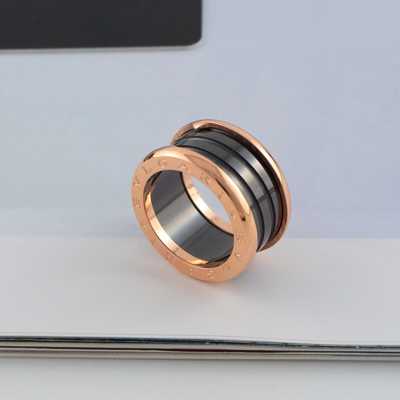 Replica Bvlgari Wide Ceramic Ring