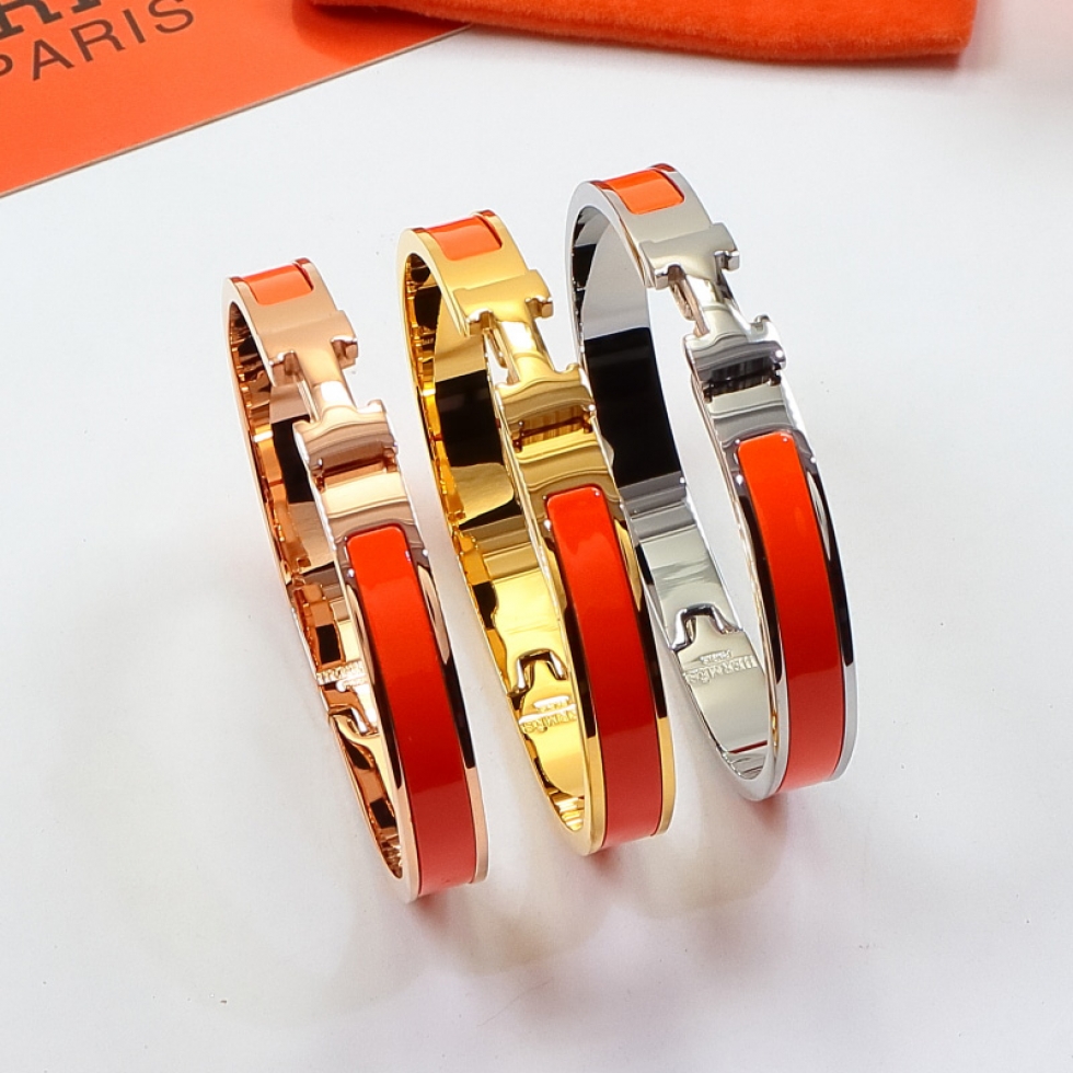 Replica Hermes colorful H buckle bracelet