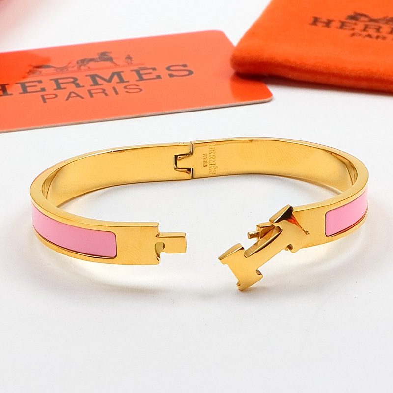 Replica Hermes colorful H buckle bracelet