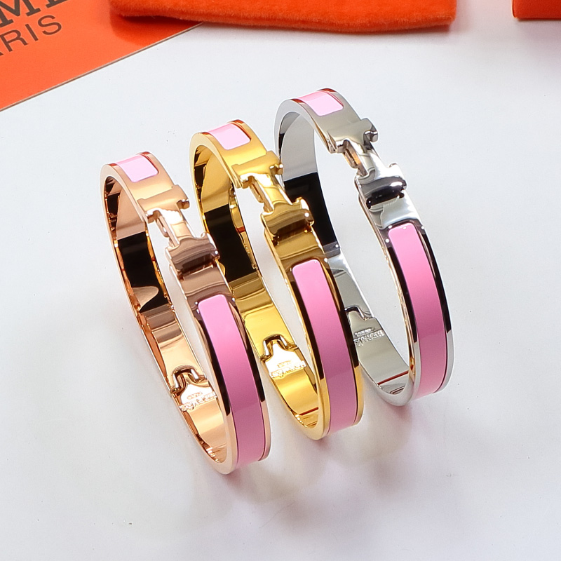 Replica Hermes colorful H buckle bracelet