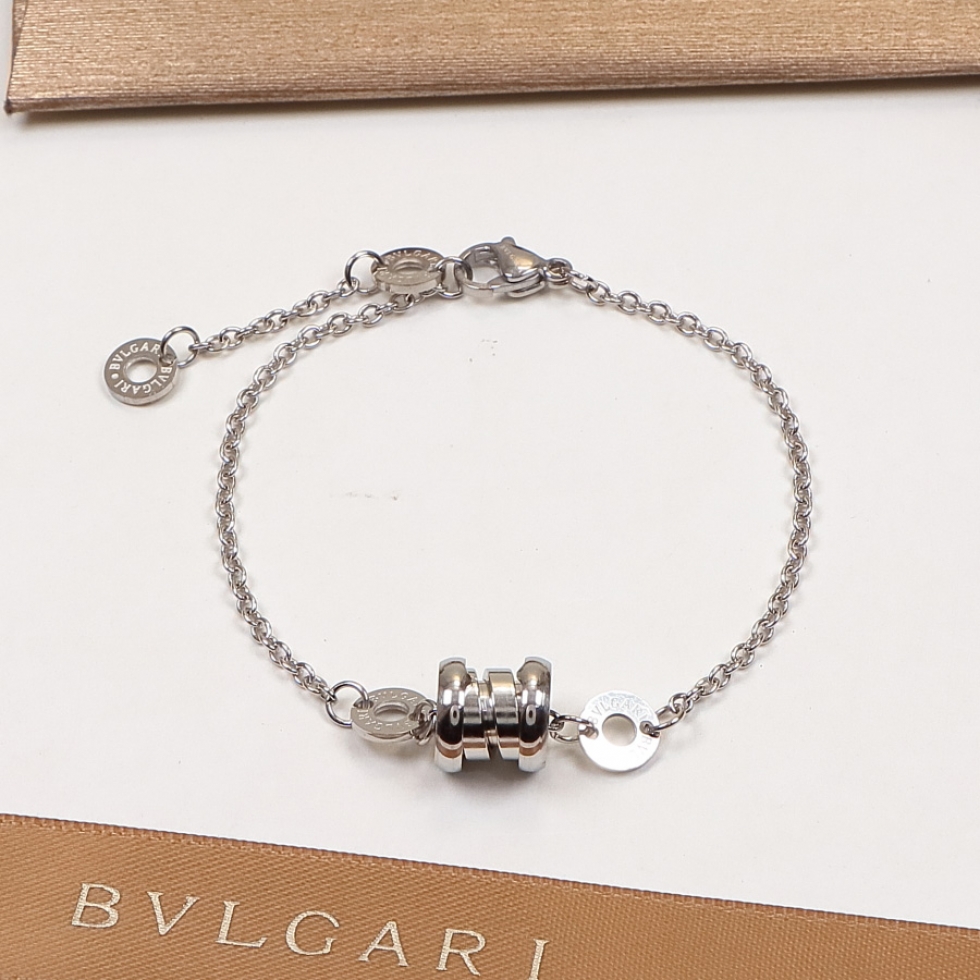Replica Bvlgari single-loop single-color spring bracelet