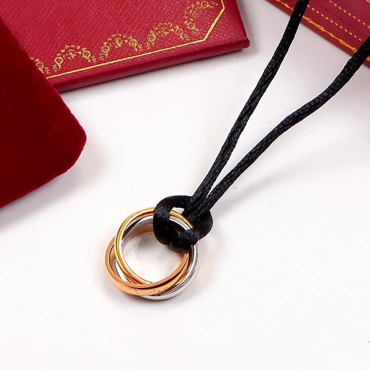 Replica Cartier Trinity pendant necklace