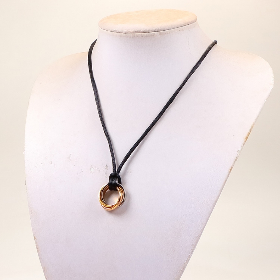 Replica Cartier Trinity pendant necklace
