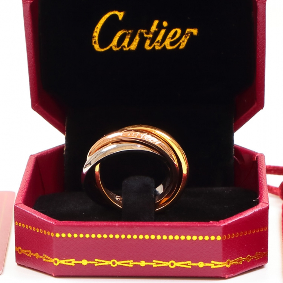 Replica Cartier Trinity Tri-color Ring