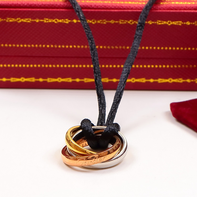 Replica Cartier Trinity pendant necklace