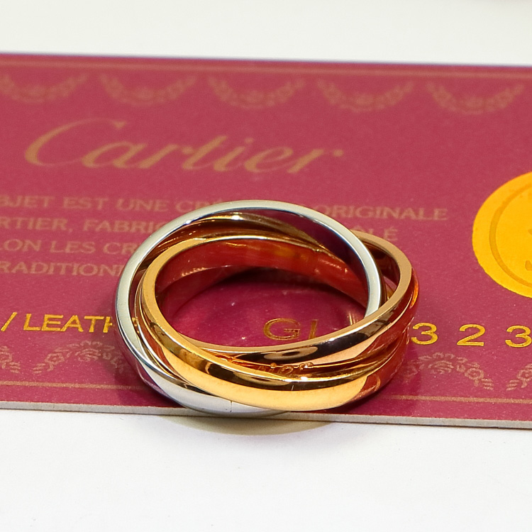 Replica Cartier Trinity Tri-color Ring