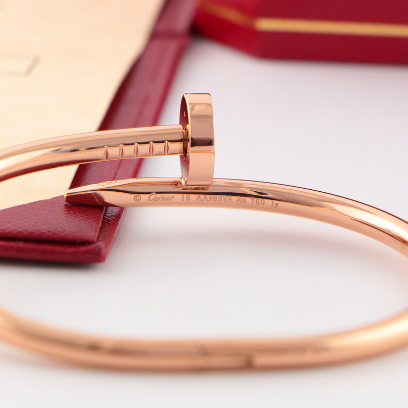 Replica Cartier engraved nail bracelet
