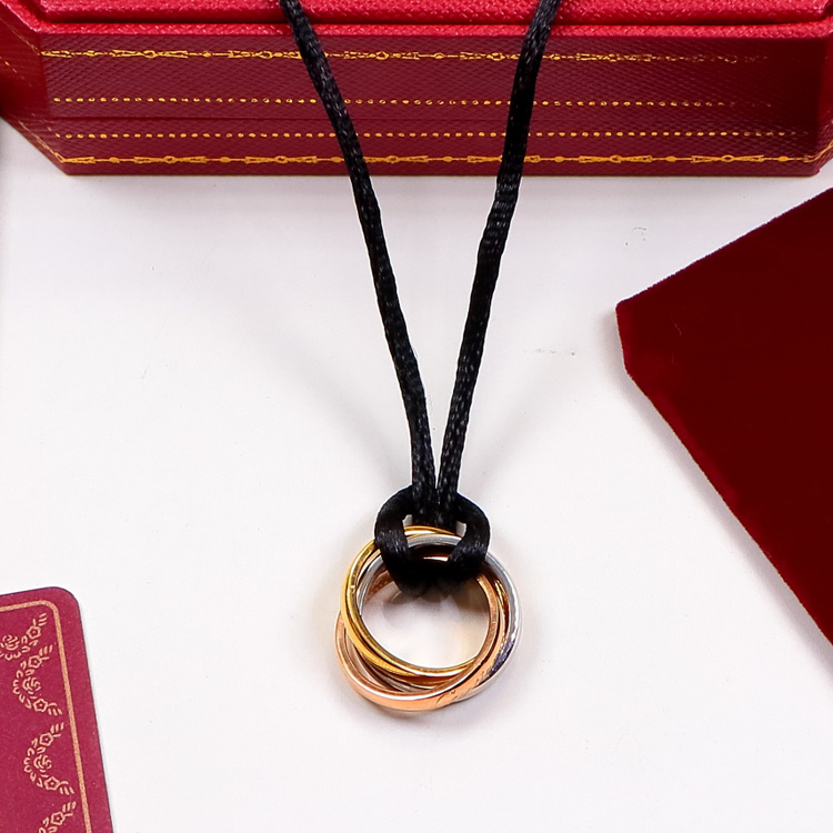 Replica Cartier Trinity pendant necklace