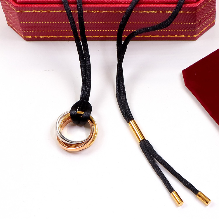 Replica Cartier Trinity pendant necklace