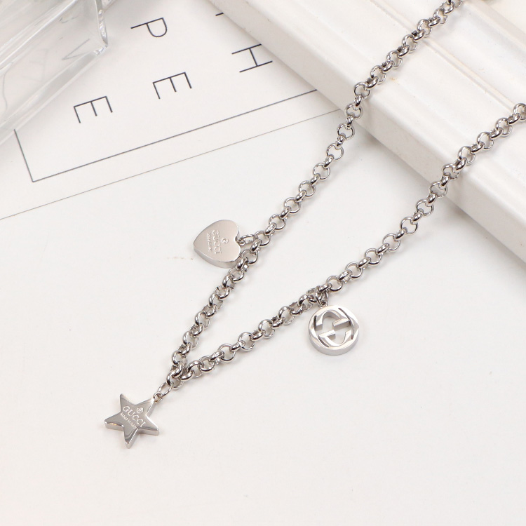 Replica Gucci 3D Letter Chunky Necklace